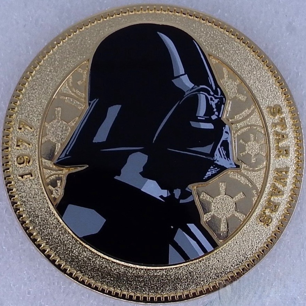Pink a la Mode (PALM) Pin Darth Vader - Coin Series - Star Wars - Picture 3 of 4